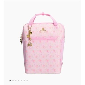 Stanley Pink Floral Lunch Bag with Gold Accents